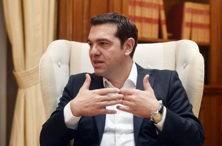 Le Premier ministre grec Alexis Tsipras à Athènes, le 21 septembre 2015