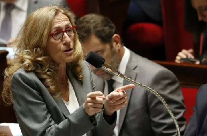 La ministre de la Justice, Nicole Belloubet le 13 juillet 2018 à l'Assemblée nationale