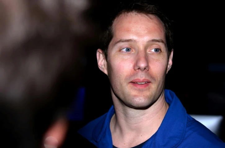 Le spationaute français Thomas Pesquet à Paris le 19 juin 2017