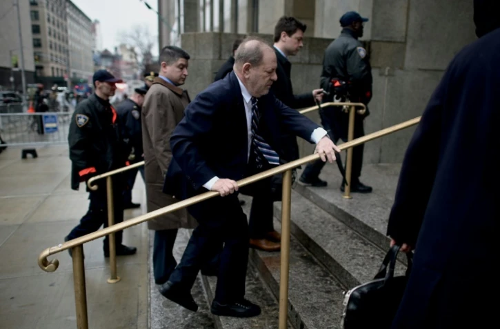 Harvey Weinstein à son arrivée au tribunal de Manhattan, le 13 février 2020
