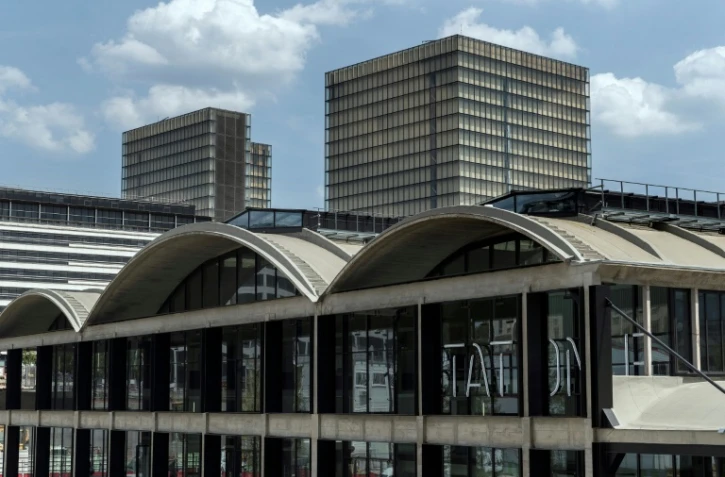 Station F, le plus grand incubateur de start-ups au monde, installé dans la Halle Freyssinet à Paris, le 22 juin 2017