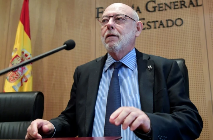 Le procureur général de l'Etat espagnol, Jose Manuel Maza le 30 octobre 2017 à Madrid