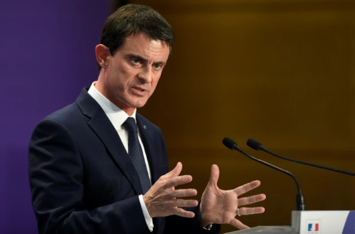 Le Premier ministre Manuel Valls le 2 décembre 2016 à Nancy