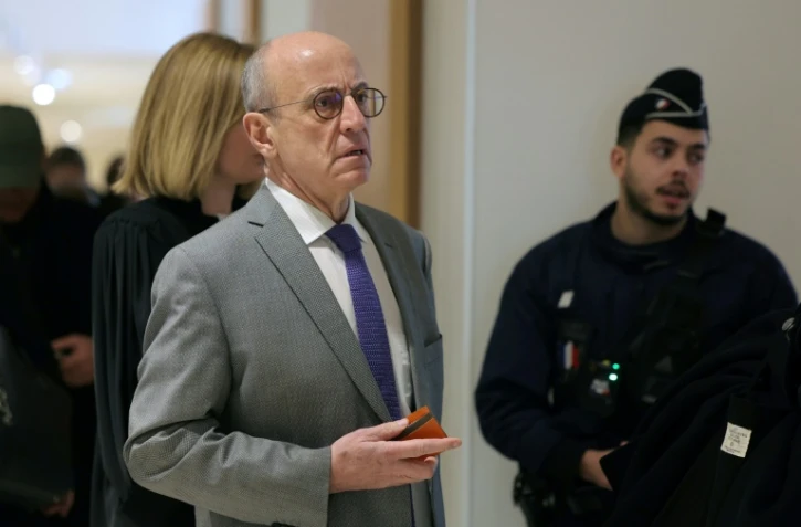 Marc Pantaloni, avocat d'un des accusés, Daniel Beaulieu, au procès Athanor le 30 mars 2026, à Paris