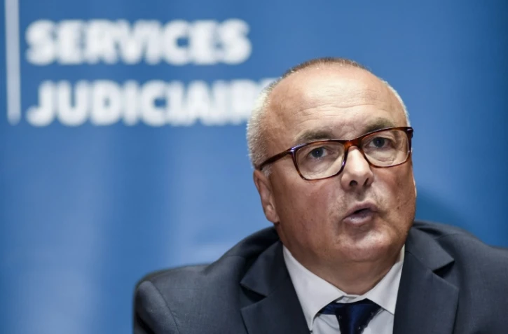 Le procureur de Nantes, Pierre Sennes lors d'une conférence de presse au tribunal de Nantes, le 06 juillet 2018