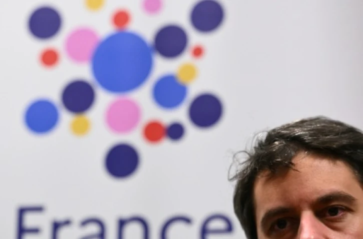 Le Premier ministre Gabriel Attal lors d'une visite d'une agence France Travail (ex Pôle emploi), à Epinal le 1er mars 2024