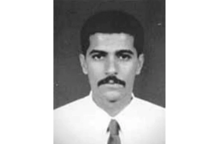 Photo non datée diffusée par le FBI le 13 novembre 2020 d'Abdullah Ahmed Abdullah, numéro 2 d'Al-Qaïda, figurant sur la liste des terroristes les plus recherchés par la police fédérale américaine