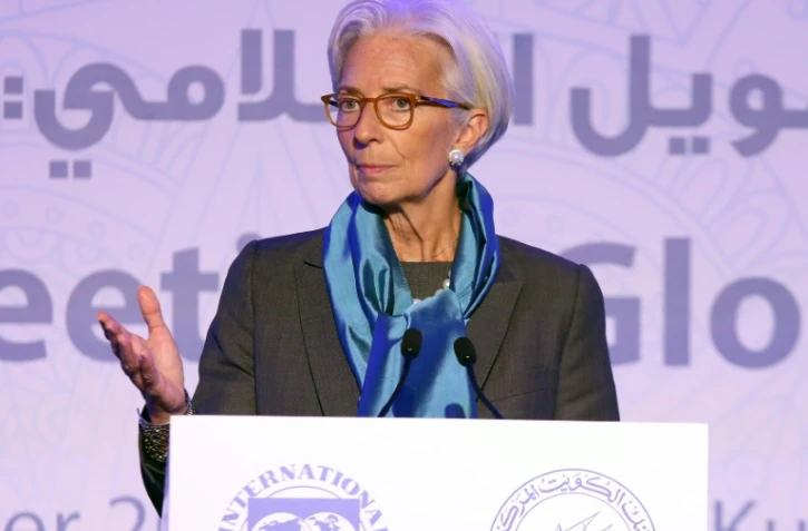 Christine Lagarde, le 11 novembre 2015 Ă Kuwait city