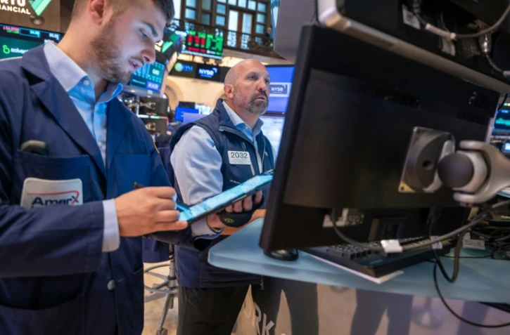 Des opérateurs du New York Stock Exchange