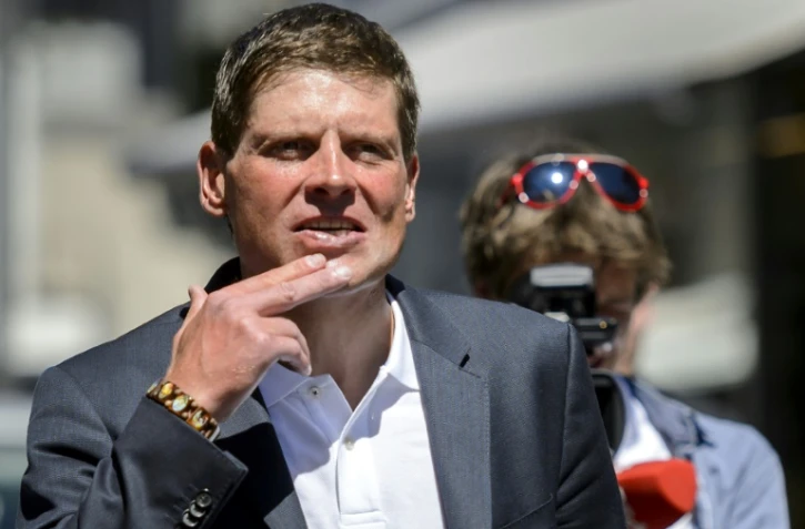 Le cycliste allemand Jan Ullrich sort d'un tribunal suisse le 21 juillet 2015