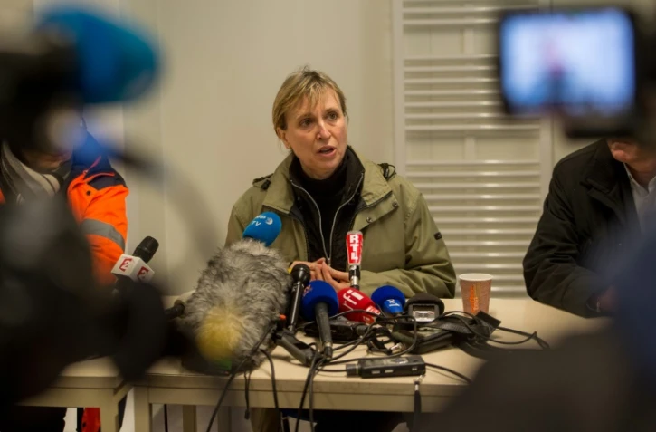 La préfète du Pas-de-Calais Fabienne Buccio le 11 janvier 2016 à Calais, dans le Pas-de-Calais