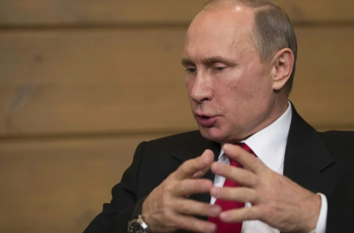 Le président russe Vladimir Putin, le 22 octobre 2015, à Sotchi