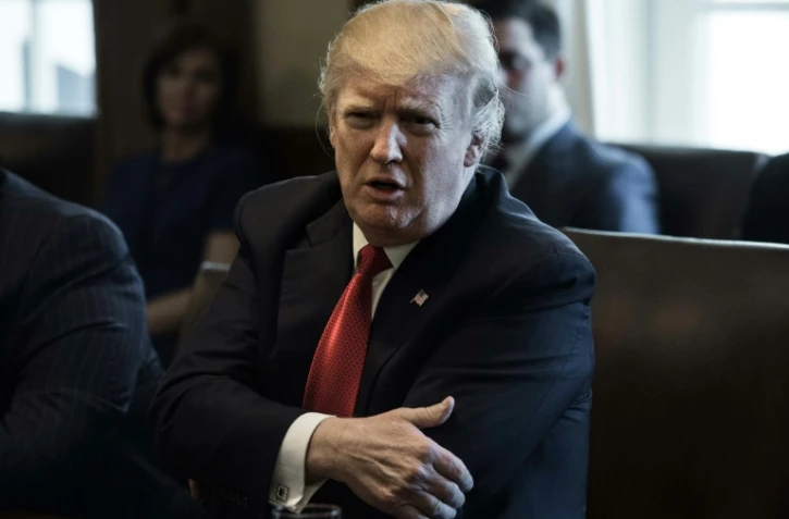 Donald Trump le 29 mars 2017 à la Maison Blanche à Washington