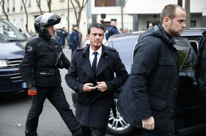 Le Premier ministre Manuel Valls le 16 novembre 2015 à Paris