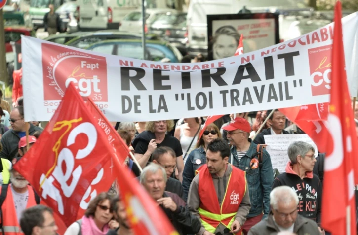 Manifestation contre la loi travail le 26 mai 2016 à Rennes