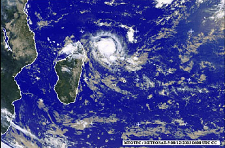 Lundi 8 décembre 2003
Photo satellite Mtotec.com