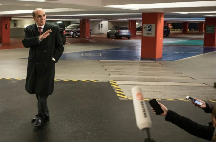 Yahya al-Aridi, porte-parole du comité des négociations syriennes, à Vienne, le 26 janvier 2018