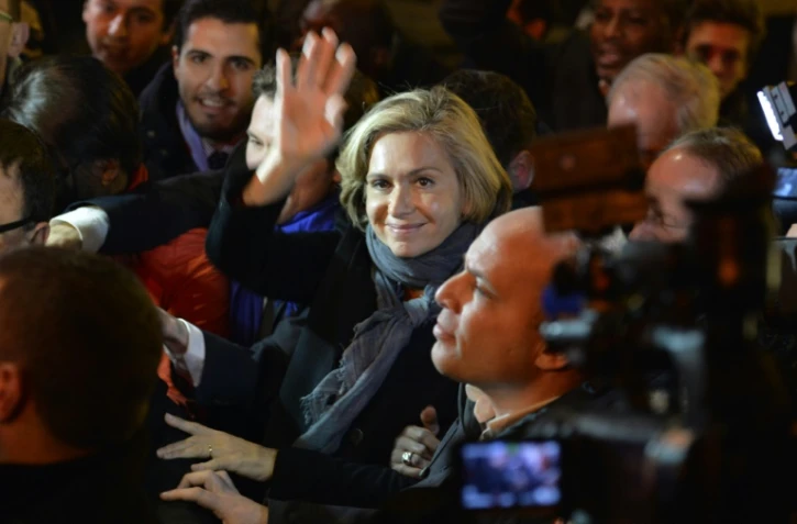Valérie Pécresse le soir du 13 décembre 2015 à Paris