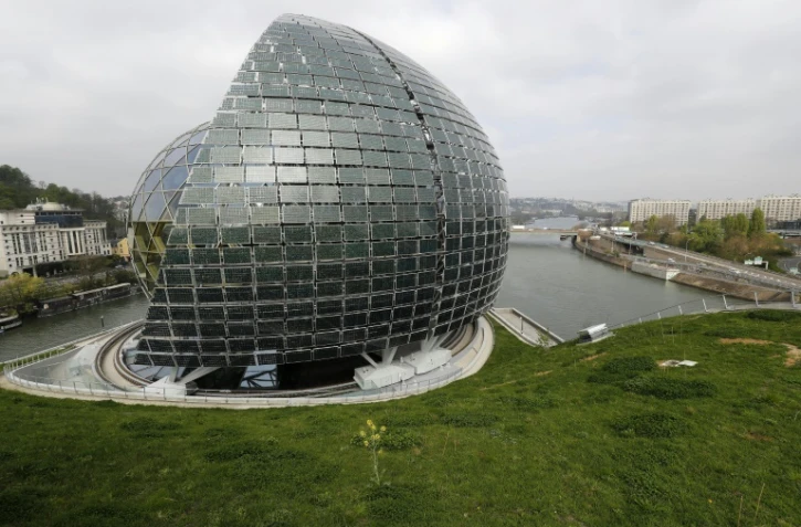 La Seine musicale sur l'île Seguin à Boulogne-Billancourt le 5 avril 2017