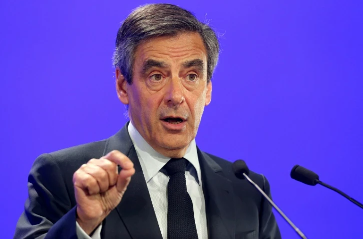 François Fillon, candidat de la droite à la présidentielle, le 15 février 2017 à Compiègne
