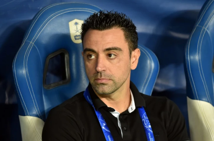 Xavi Hernandez lors de la demi finale de AFC Champions League entre le Qatar et le club saoudien d'Al Hilal à Ryad le 22 octobre 2019