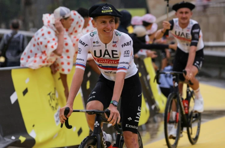 Tadej Pogacar à Bilbao le 29 juin 2023