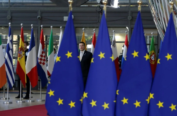 Le Premier ministre estonien Juri Ratas à Bruxelles le 13 décembre 2018