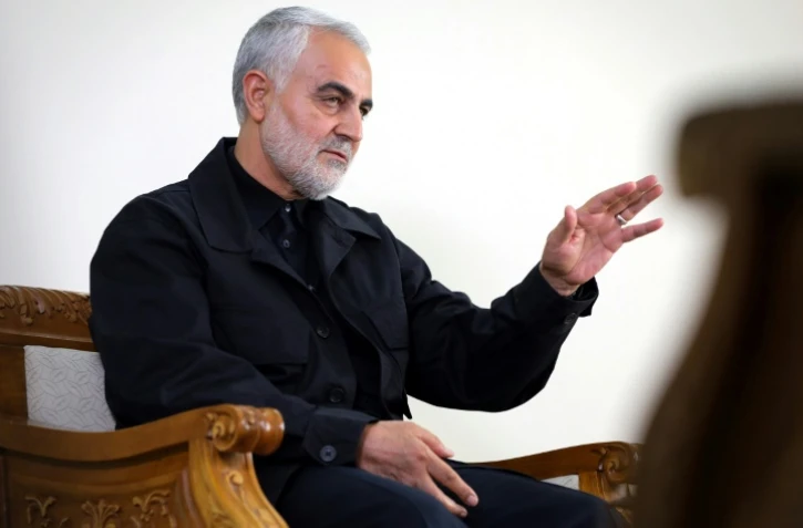Le général iranien Qassem Soleimani, le 1er octobre 2019 à Téhéran
