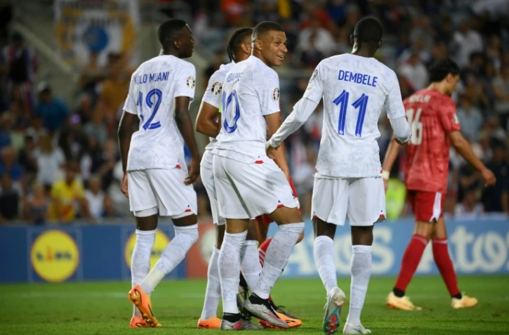 L'équipe de France n'a pas forcé son talent pour battre le modeste Gibraltar à Faro, au Portugal, le 16 juin 2023 