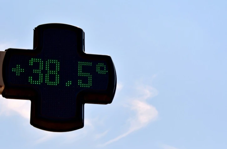 Température de 38,5 degrés à Toulouse le 6 août 2018