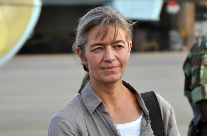 La ressortissante suisse, Béatrice Stockly, le 24 avril 2012 à Ouagadougou, au Burkina Faso