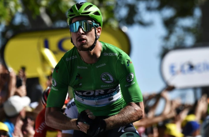 Le Slovaque Peter Sagan remporte au sprint la 5e étape du Tour de France, le 10 juillet 2019 à Colmar