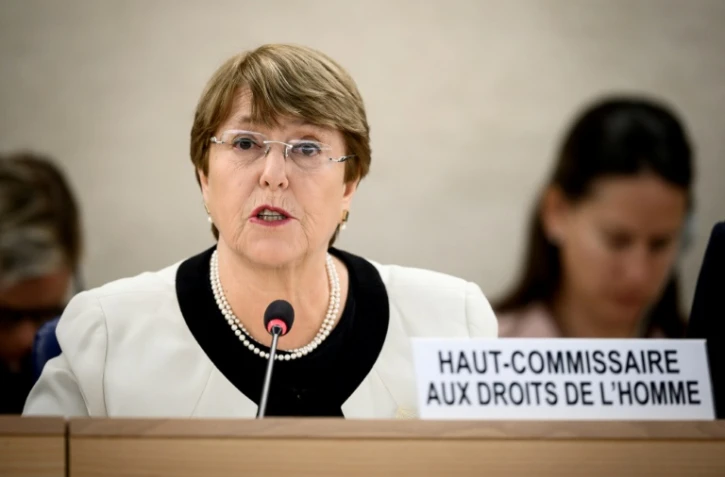 La Haut-Commissaire aux droits de l'Homme de l'ONU Michelle Bachelet, à Genève le 6 mars 2019