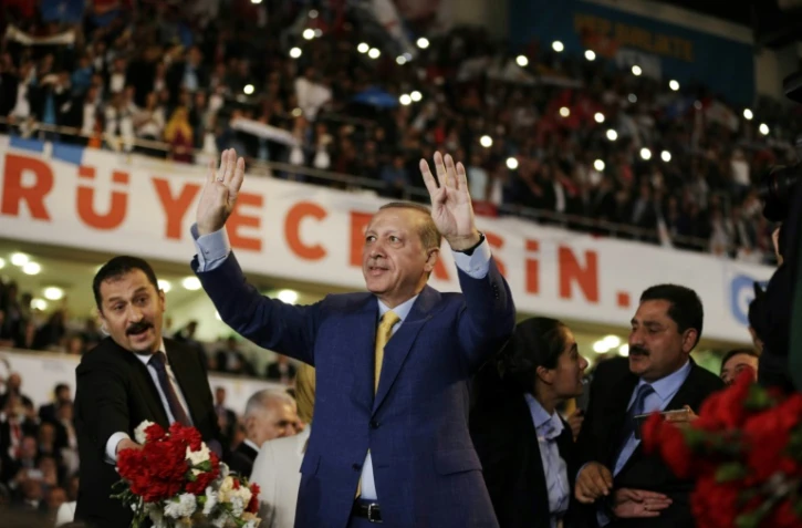 Le président turc Recep Tayyip Erdogan, à Ankara le 21 mai 2017
