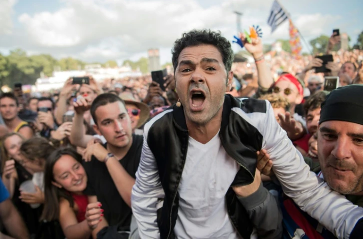 Jamel Debbouze aux Vieilles charrues le 18 juillet 2019