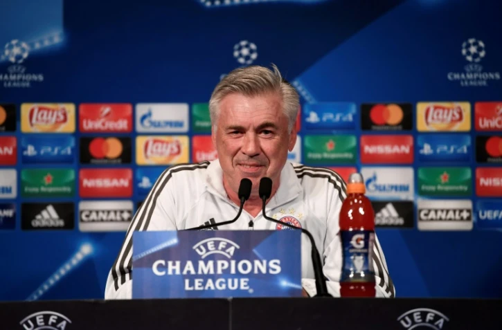 L'entraîneur Carlo Ancelotti; le 26 septembre 2017 à Paris