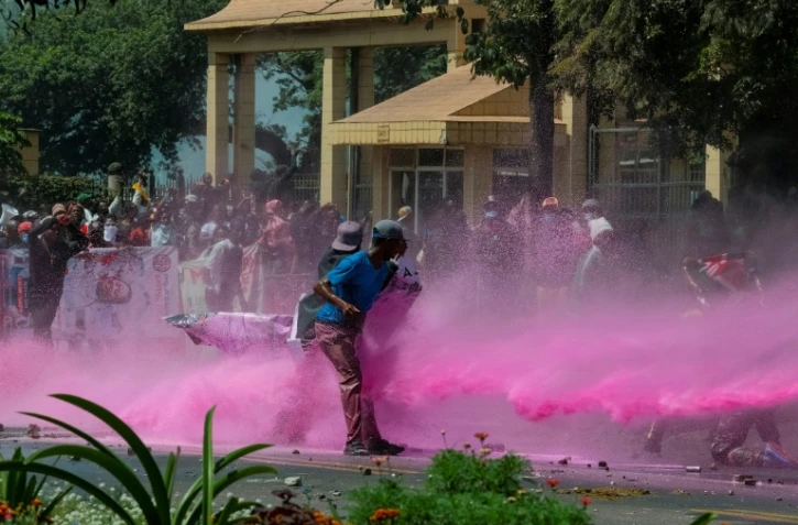 Manifestation contre le projet de budget du gouvernement, le 25 juin 2024 Ă Nairobi, au Kenya