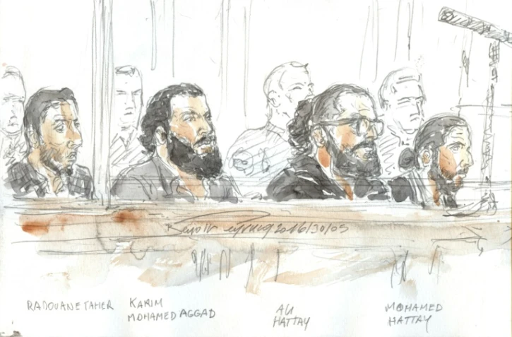 Des jeunes originaires de Strasbourg, dont le frère d'un assassin du Bataclan, sont jugés à Paris, le 30 mai 2016, pour s'être rendus en Syrie pendant quelques mois deux ans plus tôt