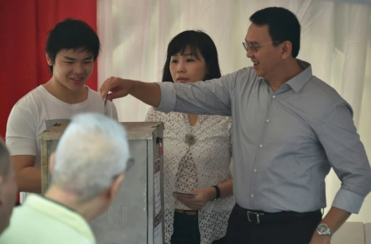 Basuki Tjahaja Purnama, le 19 avril, à Jakarta