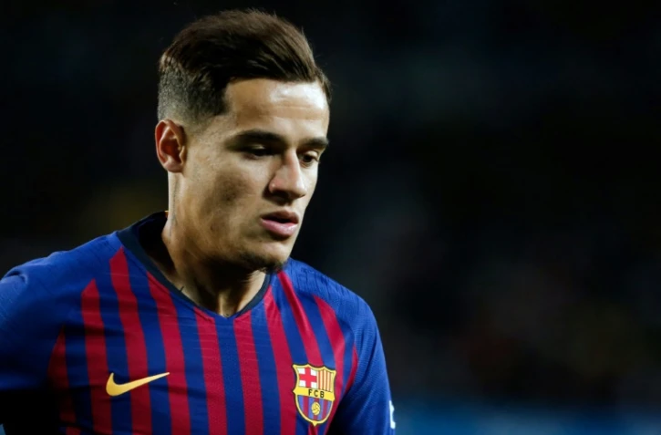 Le Brésilien Coutinho sous les couleurs du FC Barcelone, en avril 2019.