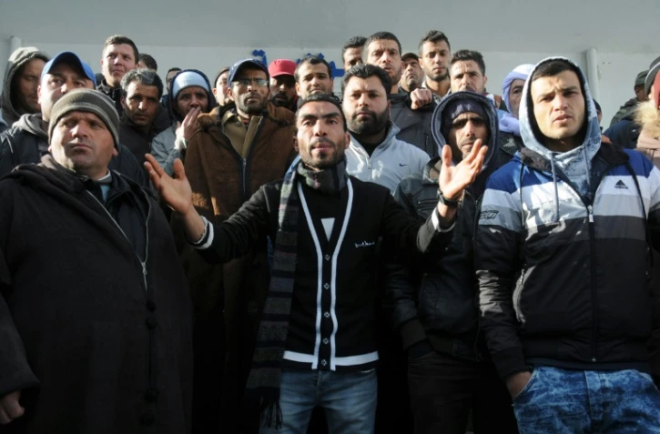 Manifestation le 22 janvier 2016 à Kasserine