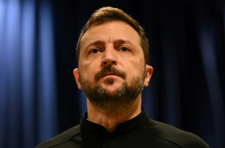 Volodymyr Zelensky au siège des Nations unies à New York, le 25 septembre 2024