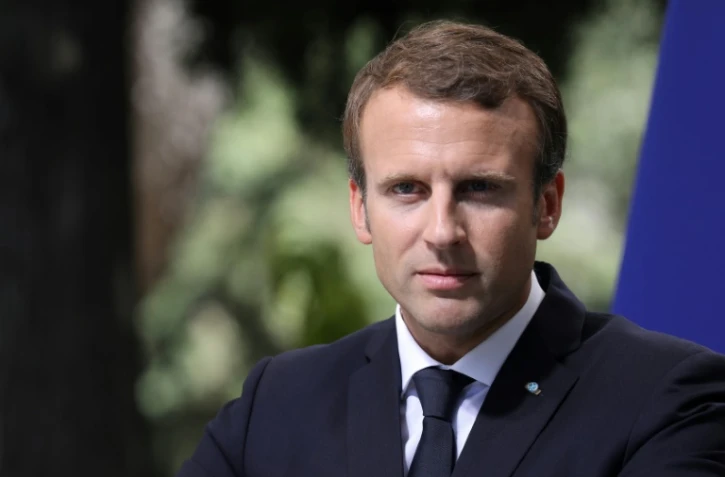 Le président français Emmanuel Macron, le 8 septembre 2017 à Athènes