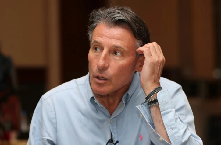 Le patron de l'IAAF Sebastian Coe à Doha, le 28 octobre 2016
