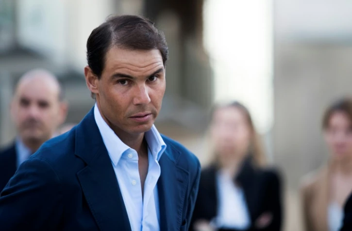 Rafael Nadal à Palma de Majorque en Espagne le 27 mars 2023