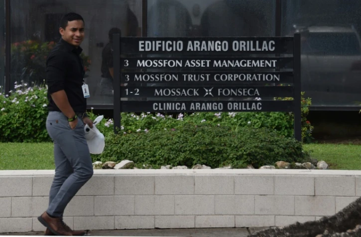 Extérieur du cabinet d'avocats panaméen Mossack Fonseca à Panama, le 4 avril 2016