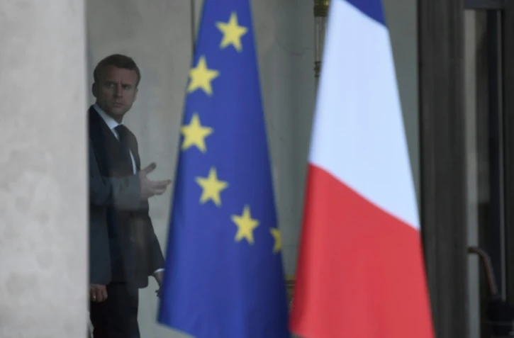 Le président français Emmanuel Macron à l'Elysée, à Paris, le 23 mai 2017