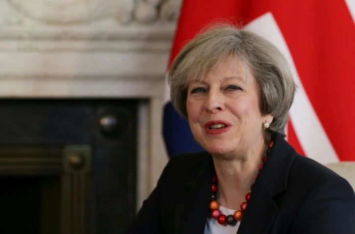 La Première ministre britannique Theresa May le 17 février 2017 à Londres
