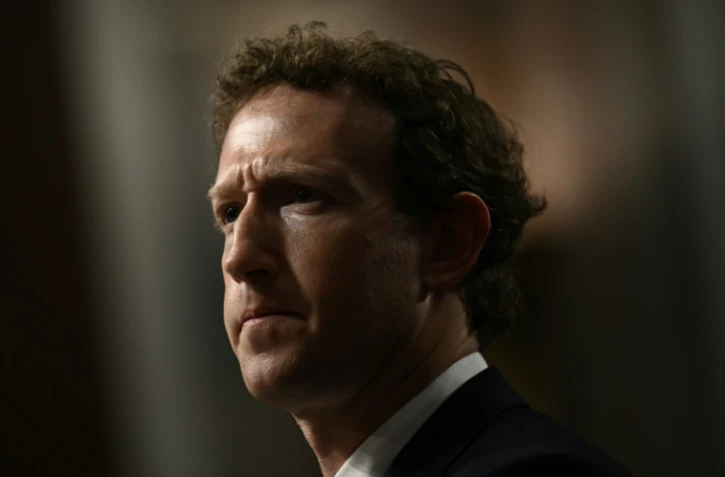 Mark Zuckerberg, le patron de Meta, au Congrès à Washington le 31 janvier 2024