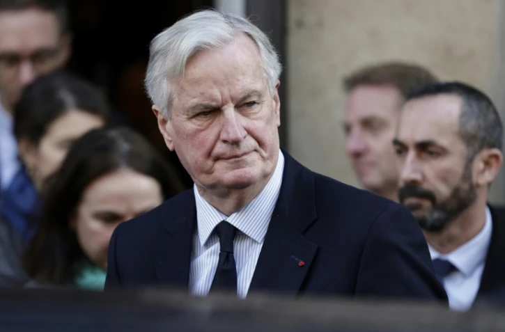 Le Premier ministre Michel Barnier à Paris, le 22 novembre 2024
